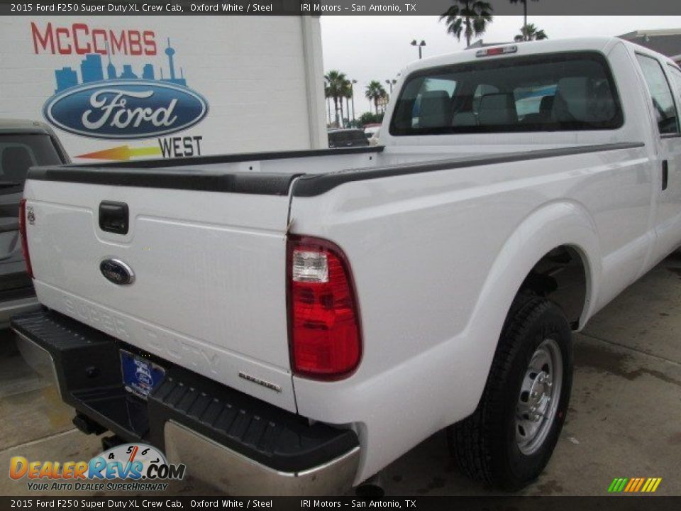 2015 Ford F250 Super Duty XL Crew Cab Oxford White / Steel Photo #16