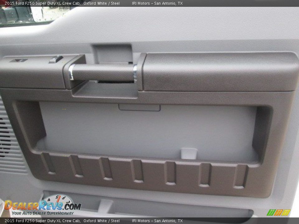 2015 Ford F250 Super Duty XL Crew Cab Oxford White / Steel Photo #27