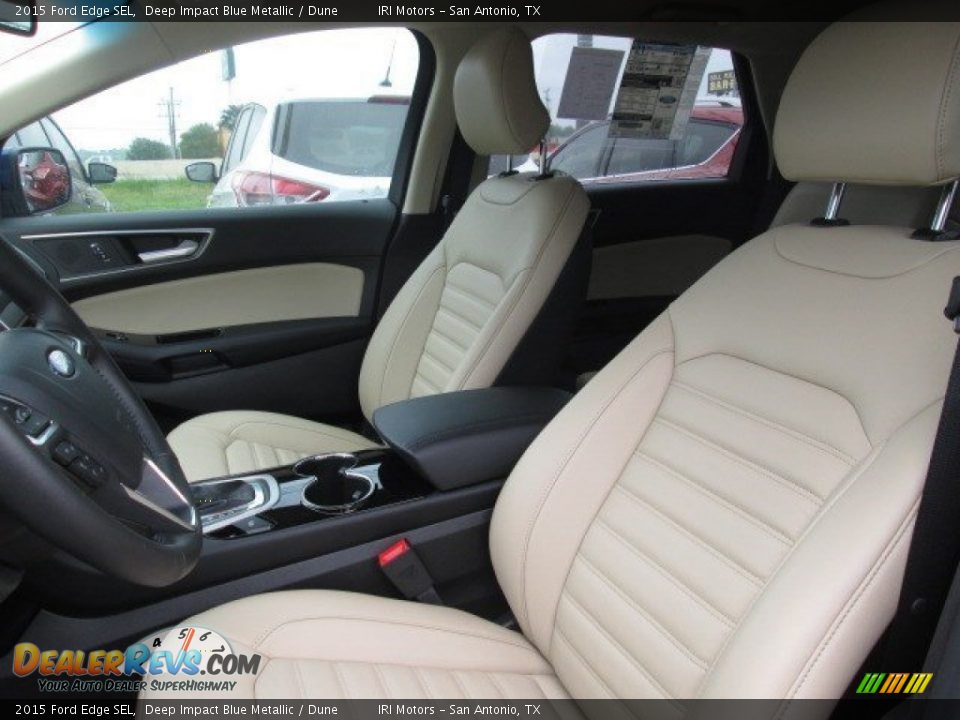 Front Seat of 2015 Ford Edge SEL Photo #28