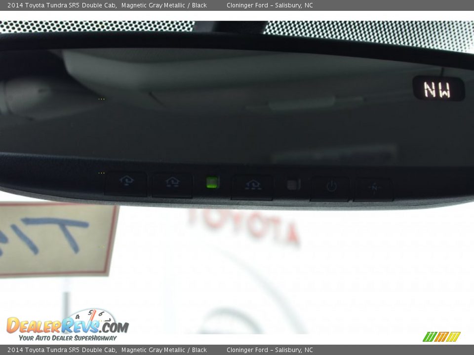 2014 Toyota Tundra SR5 Double Cab Magnetic Gray Metallic / Black Photo #19