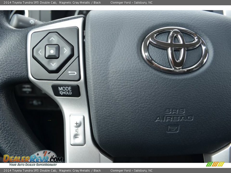 2014 Toyota Tundra SR5 Double Cab Magnetic Gray Metallic / Black Photo #21