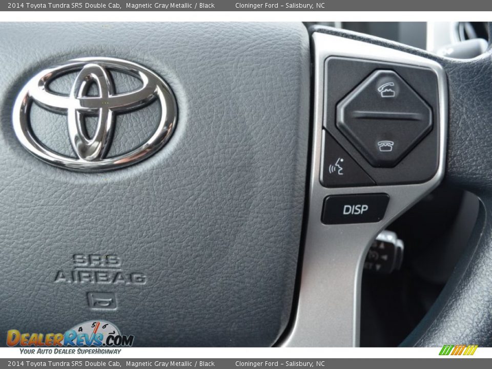 2014 Toyota Tundra SR5 Double Cab Magnetic Gray Metallic / Black Photo #22