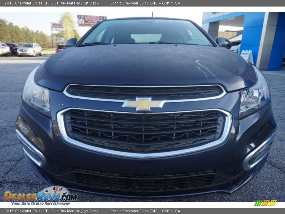 2015 Chevrolet Cruze LT Blue Ray Metallic / Jet Black Photo #2