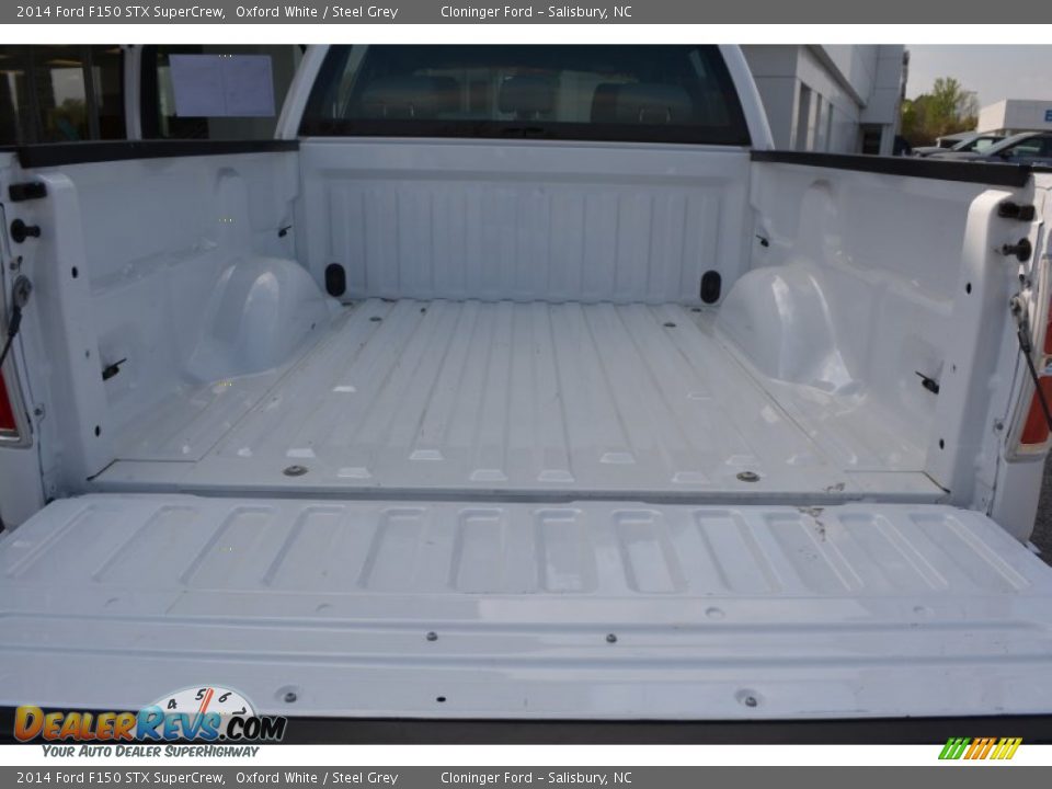2014 Ford F150 STX SuperCrew Oxford White / Steel Grey Photo #10