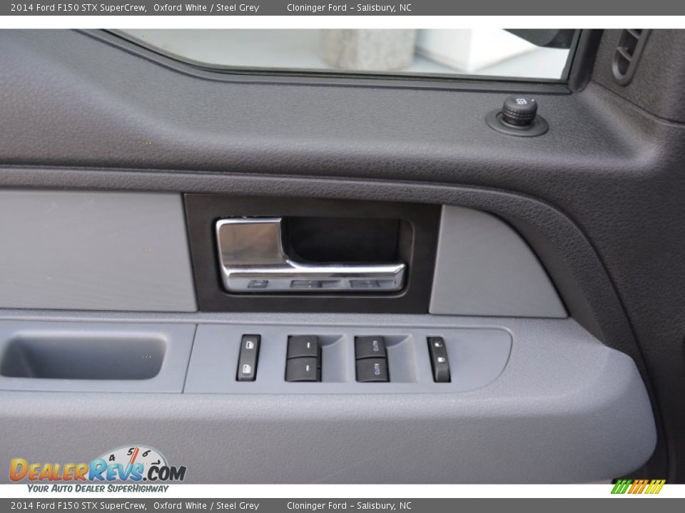 2014 Ford F150 STX SuperCrew Oxford White / Steel Grey Photo #11