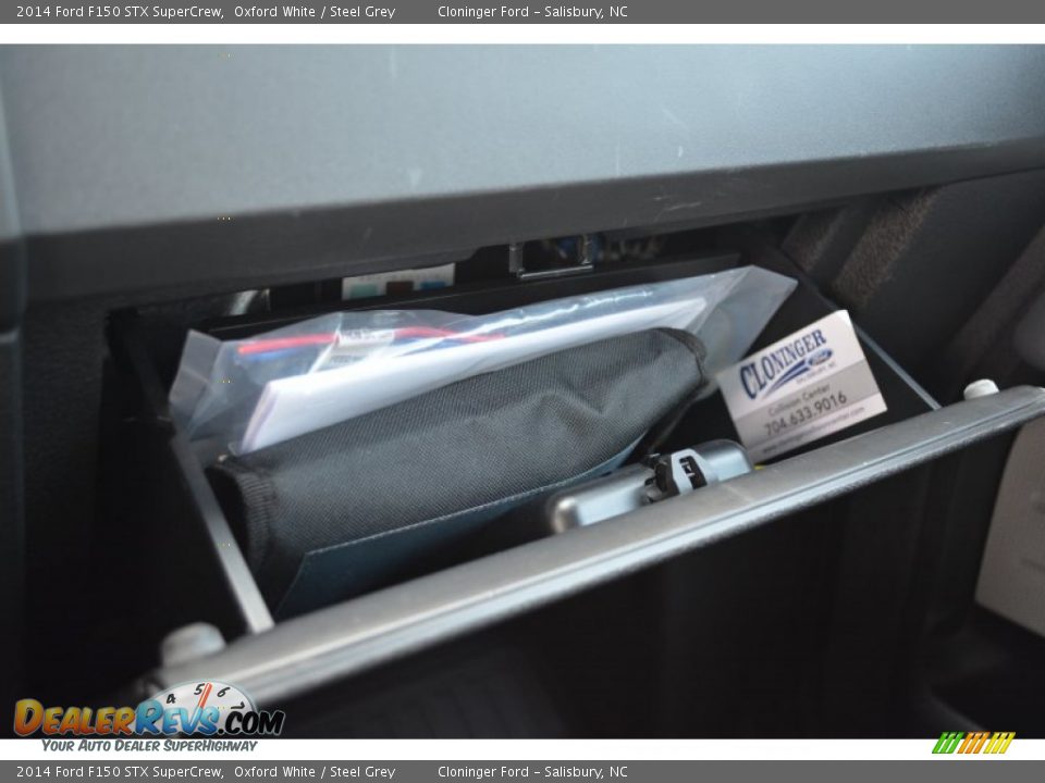 2014 Ford F150 STX SuperCrew Oxford White / Steel Grey Photo #23