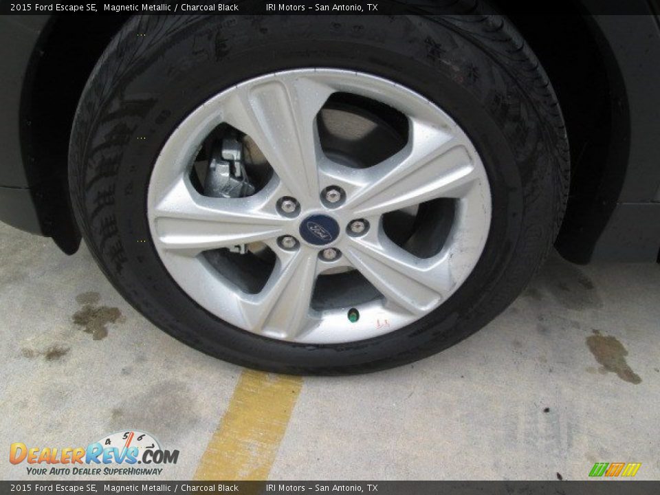 2015 Ford Escape SE Magnetic Metallic / Charcoal Black Photo #4