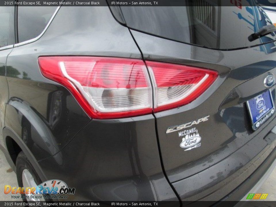 2015 Ford Escape SE Magnetic Metallic / Charcoal Black Photo #7