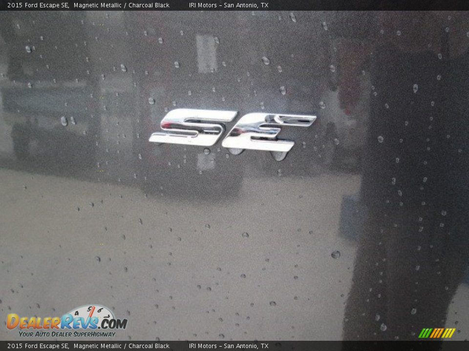 2015 Ford Escape SE Magnetic Metallic / Charcoal Black Photo #9