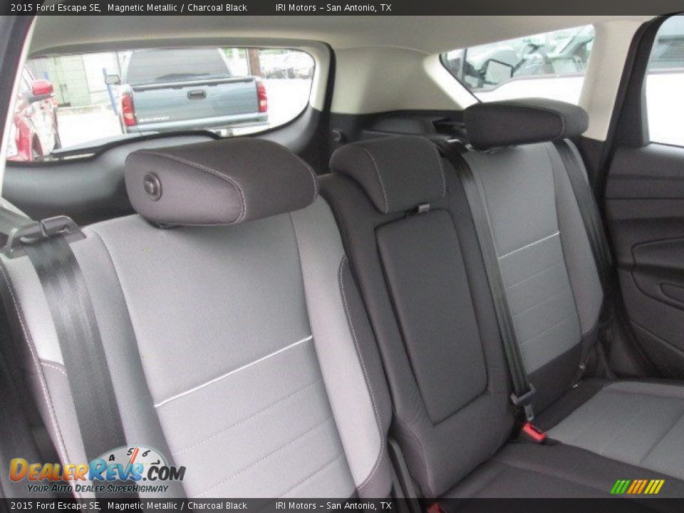 2015 Ford Escape SE Magnetic Metallic / Charcoal Black Photo #12