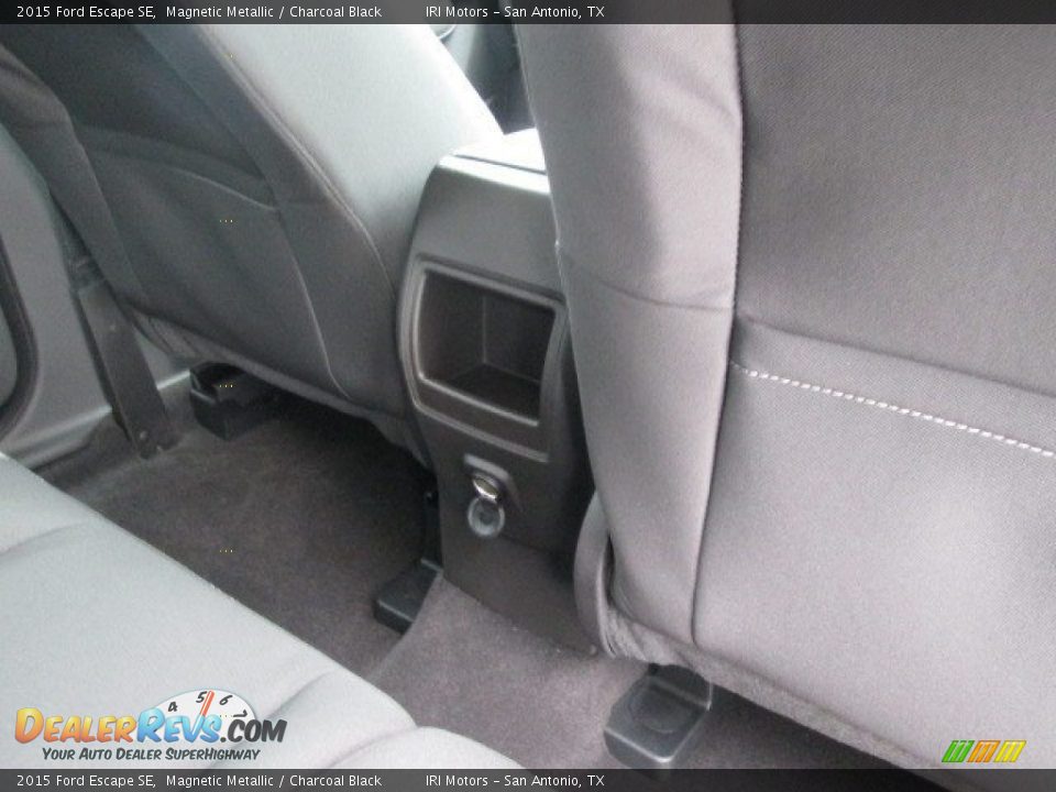 2015 Ford Escape SE Magnetic Metallic / Charcoal Black Photo #15