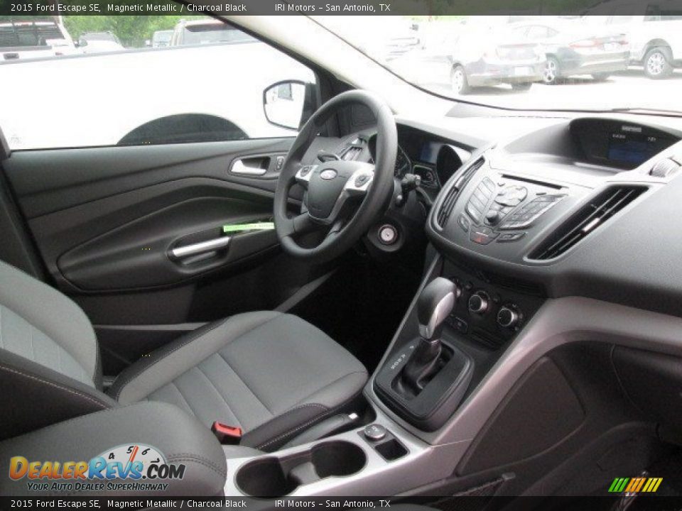 2015 Ford Escape SE Magnetic Metallic / Charcoal Black Photo #20