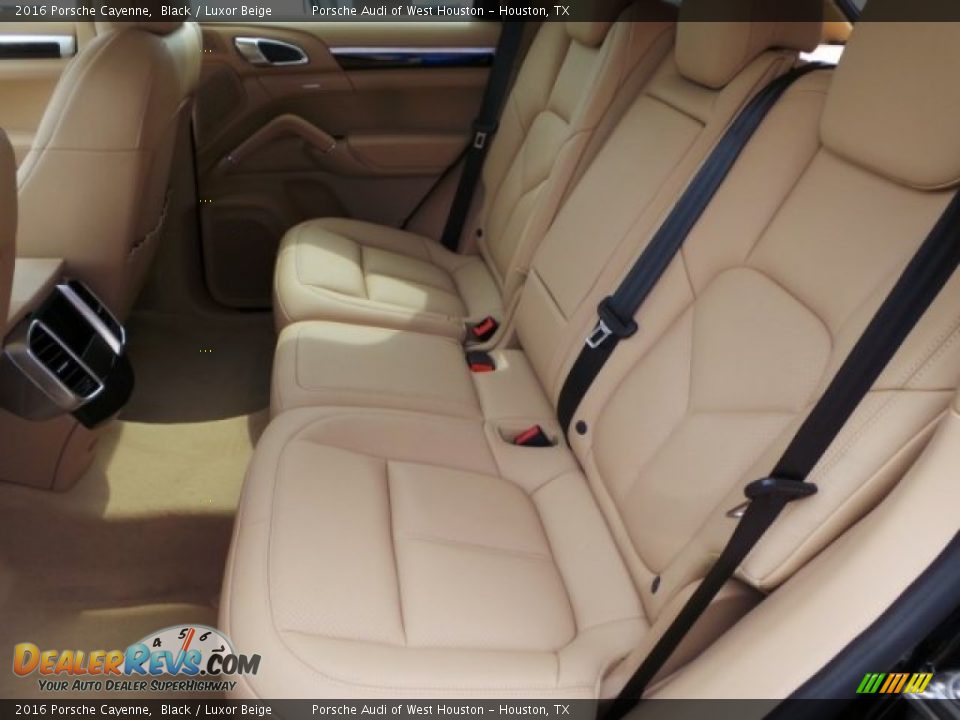 Rear Seat of 2016 Porsche Cayenne  Photo #26