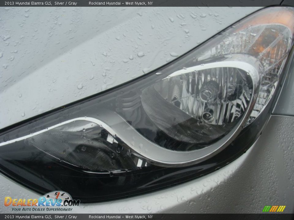 2013 Hyundai Elantra GLS Silver / Gray Photo #28