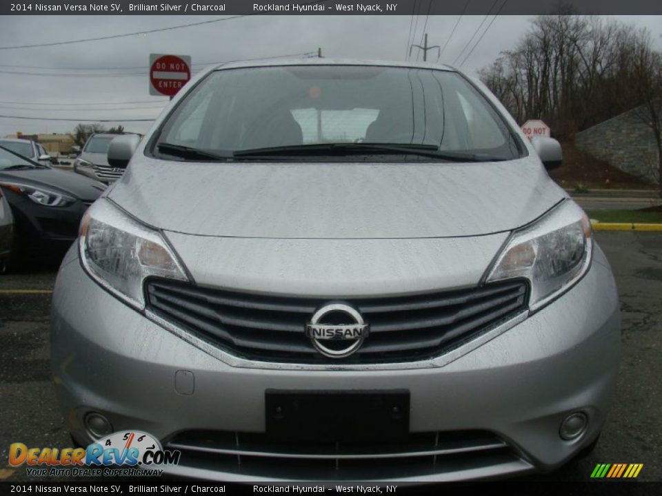 2014 Nissan Versa Note SV Brilliant Silver / Charcoal Photo #2