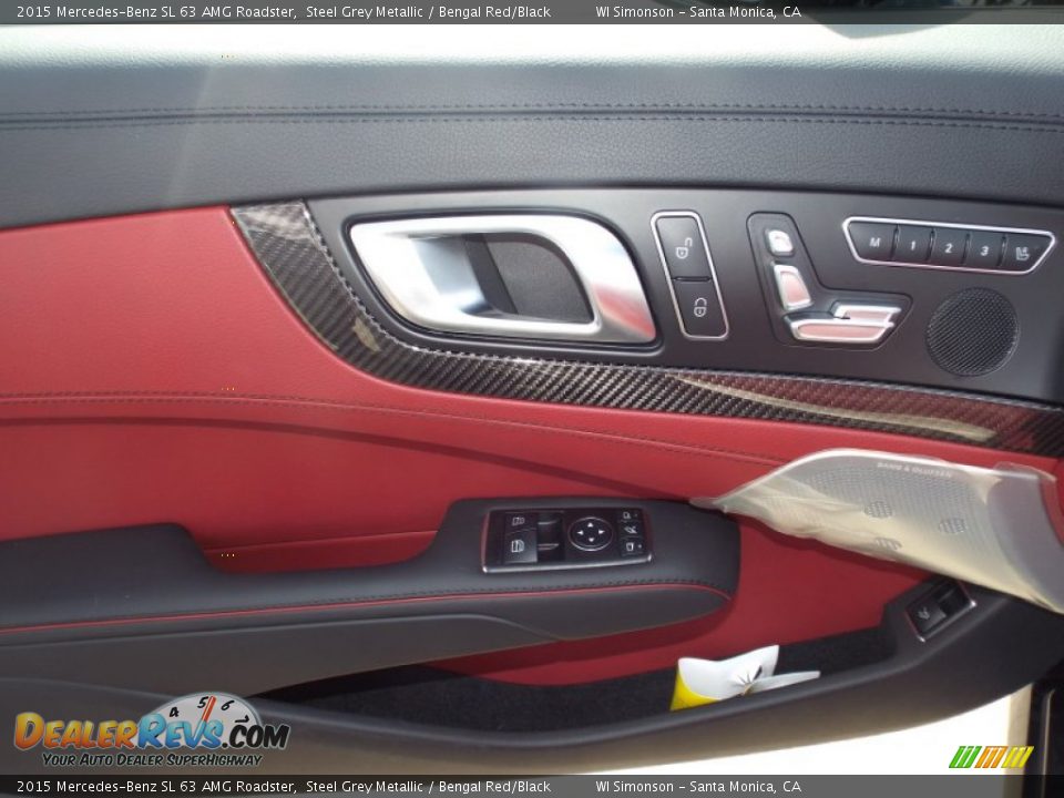Door Panel of 2015 Mercedes-Benz SL 63 AMG Roadster Photo #4