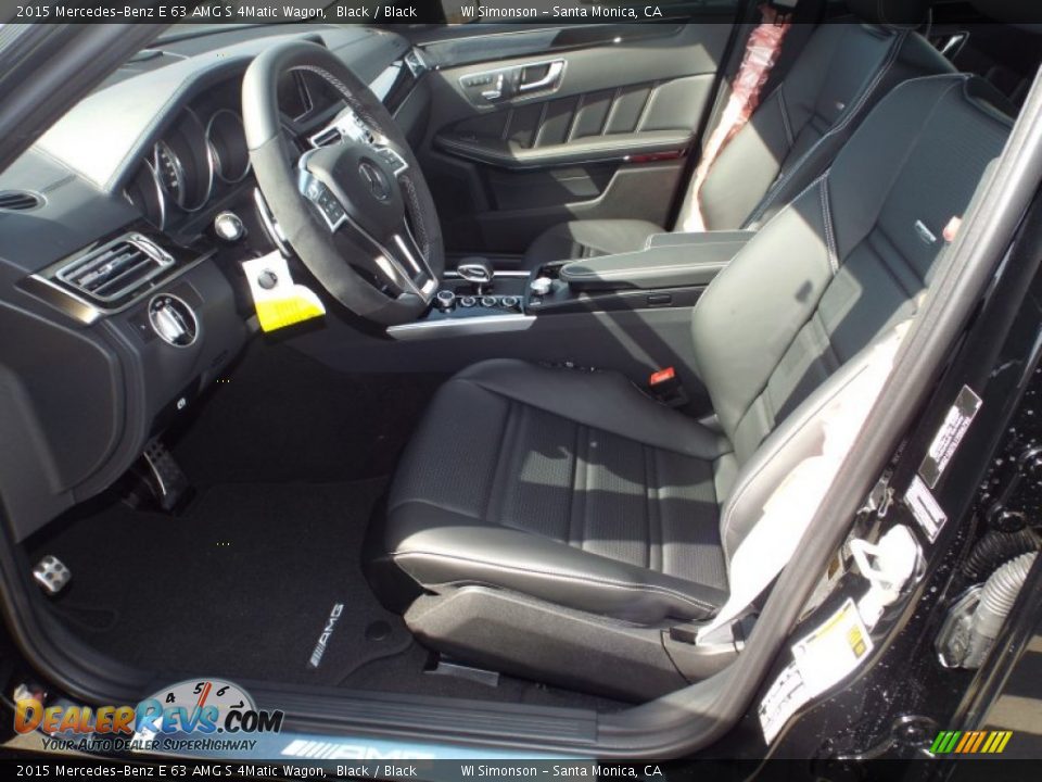 Front Seat of 2015 Mercedes-Benz E 63 AMG S 4Matic Wagon Photo #8