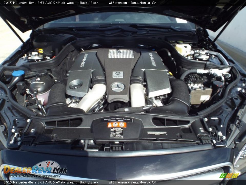 2015 Mercedes-Benz E 63 AMG S 4Matic Wagon 5.5 Liter AMG DI biturbo DOHC 32-Valve VVT V8 Engine Photo #18