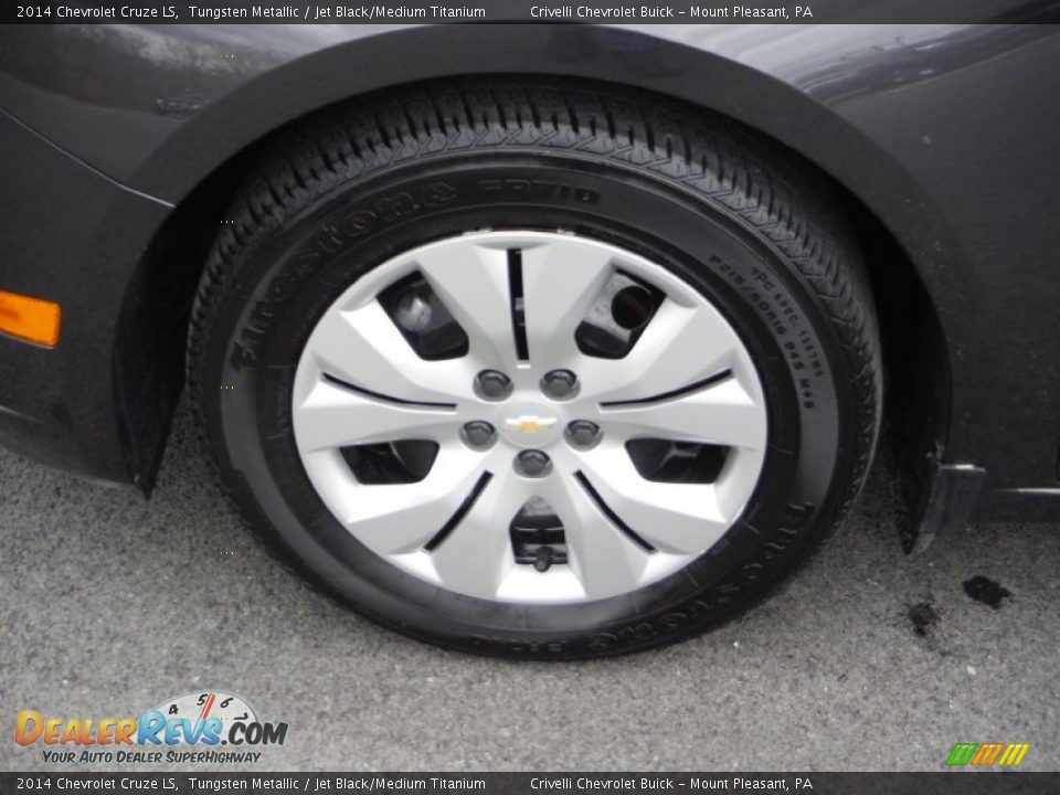 2014 Chevrolet Cruze LS Tungsten Metallic / Jet Black/Medium Titanium Photo #3
