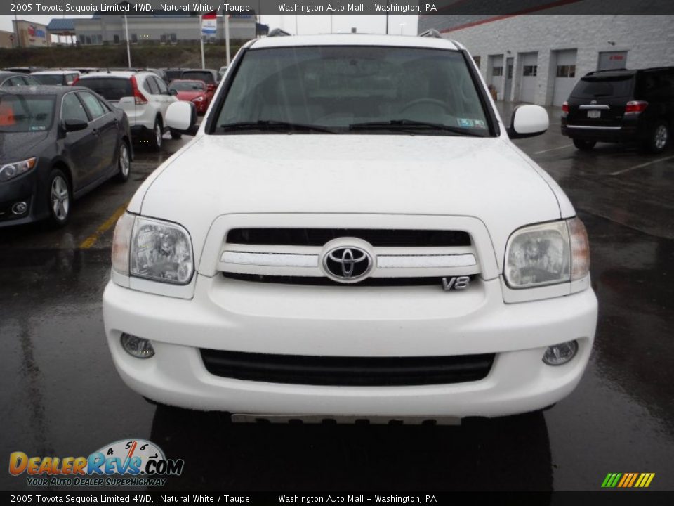 2005 Toyota Sequoia Limited 4WD Natural White / Taupe Photo #5