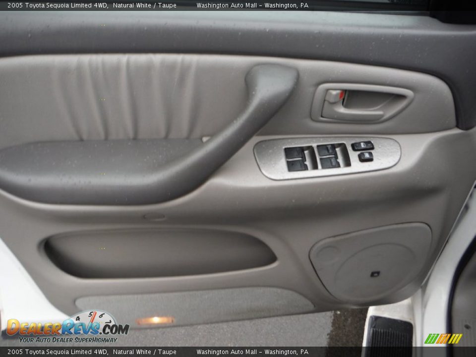 2005 Toyota Sequoia Limited 4WD Natural White / Taupe Photo #10