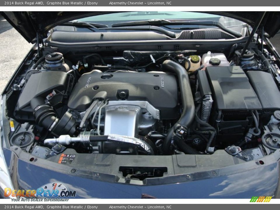 2014 Buick Regal AWD Graphite Blue Metallic / Ebony Photo #23