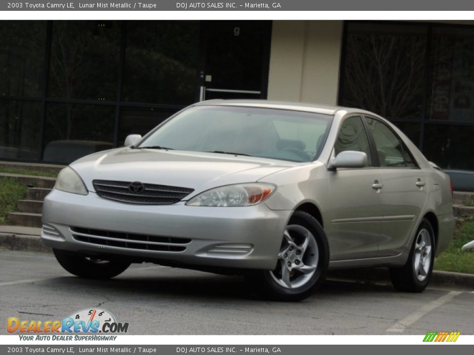 2003 Toyota Camry LE Lunar Mist Metallic / Taupe Photo #1