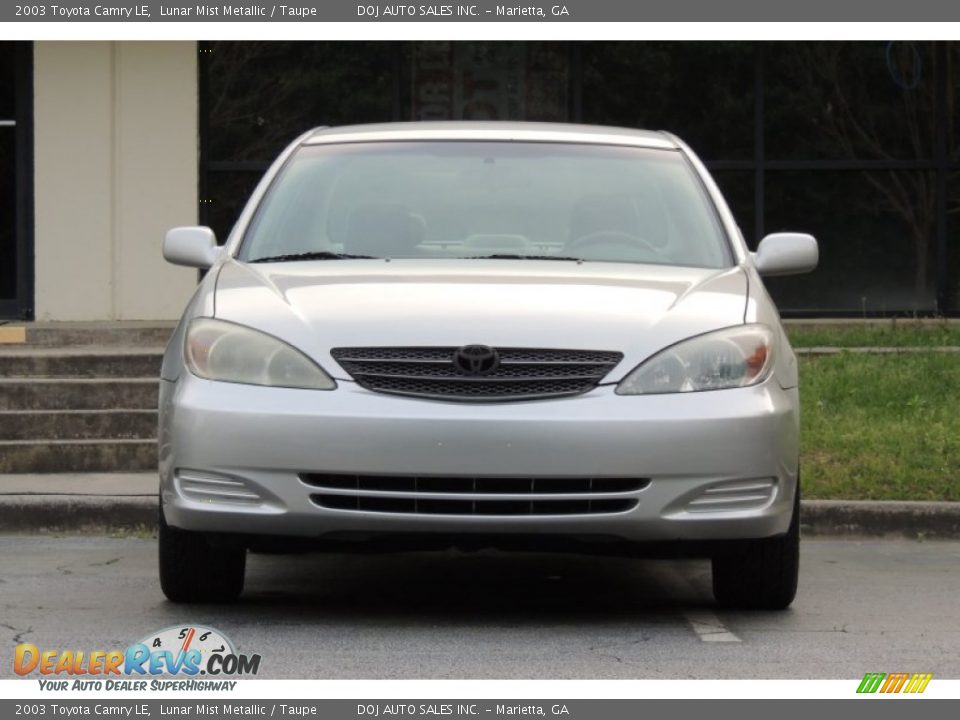 2003 Toyota Camry LE Lunar Mist Metallic / Taupe Photo #3