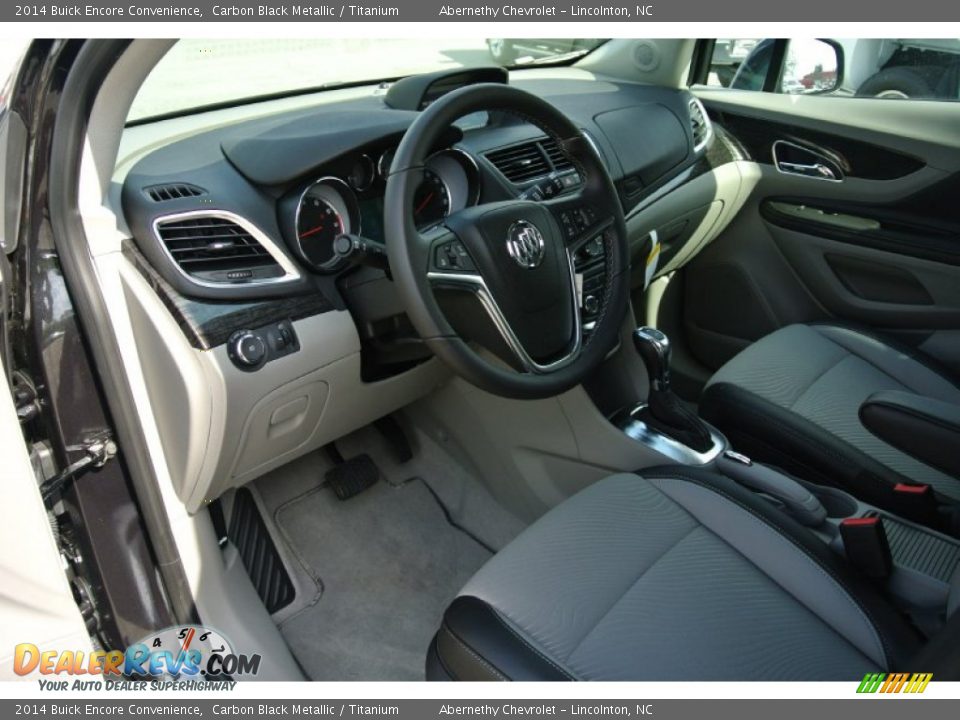 Titanium Interior - 2014 Buick Encore Convenience Photo #22