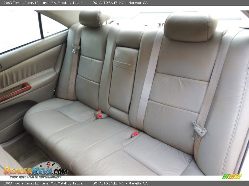 2003 Toyota Camry LE Lunar Mist Metallic / Taupe Photo #20