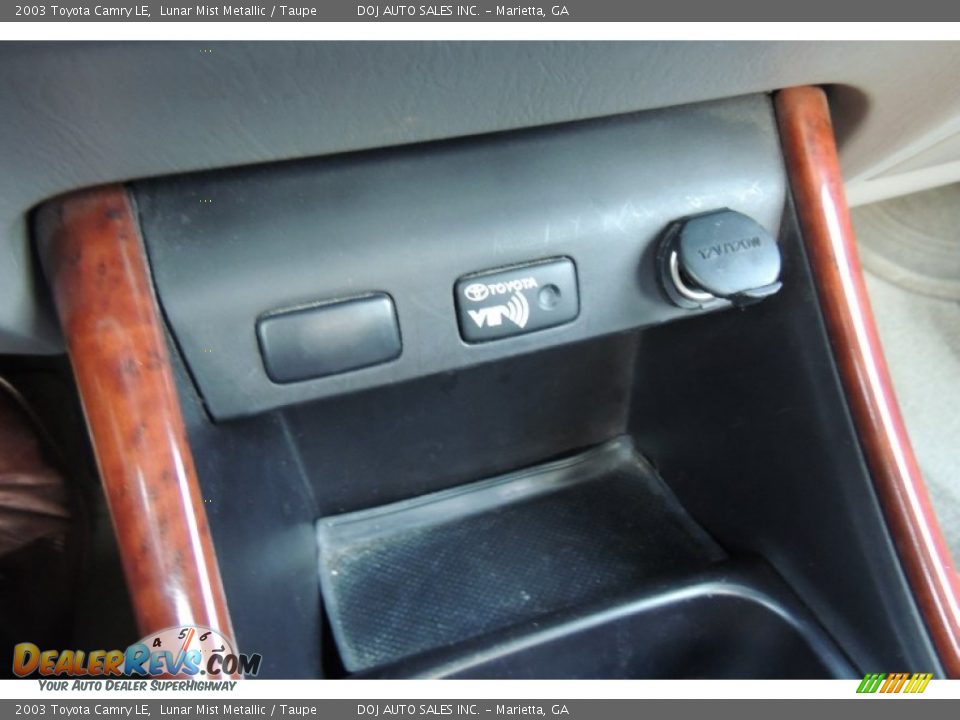 2003 Toyota Camry LE Lunar Mist Metallic / Taupe Photo #24