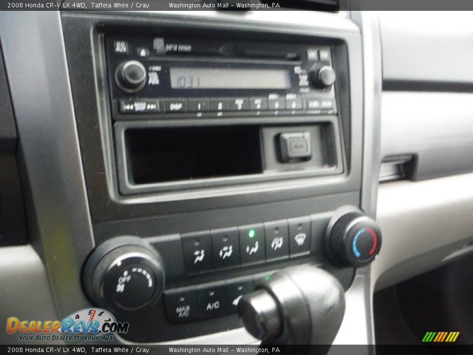 2008 Honda CR-V LX 4WD Taffeta White / Gray Photo #13