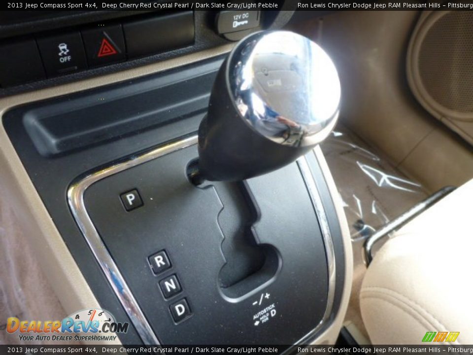 2013 Jeep Compass Sport 4x4 Deep Cherry Red Crystal Pearl / Dark Slate Gray/Light Pebble Photo #16