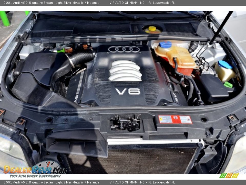 2001 Audi A6 2.8 quattro Sedan 2.8 Liter DOHC 30-Valve V6 Engine Photo #13