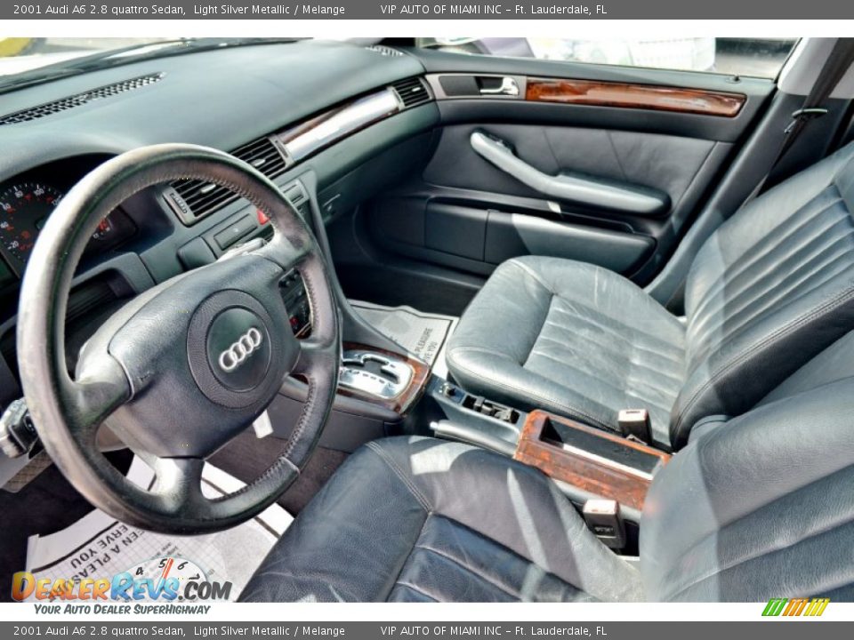 Melange Interior - 2001 Audi A6 2.8 quattro Sedan Photo #15