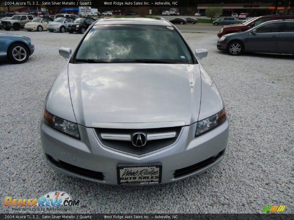 2004 Acura TL 3.2 Satin Silver Metallic / Quartz Photo #2