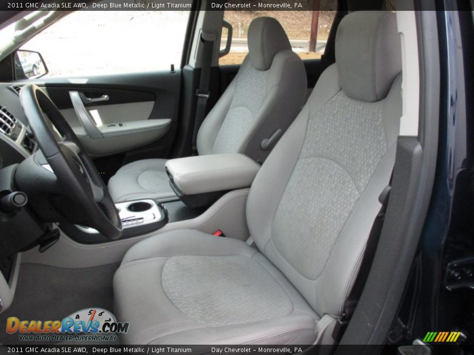 Light Titanium Interior - 2011 GMC Acadia SLE AWD Photo #20