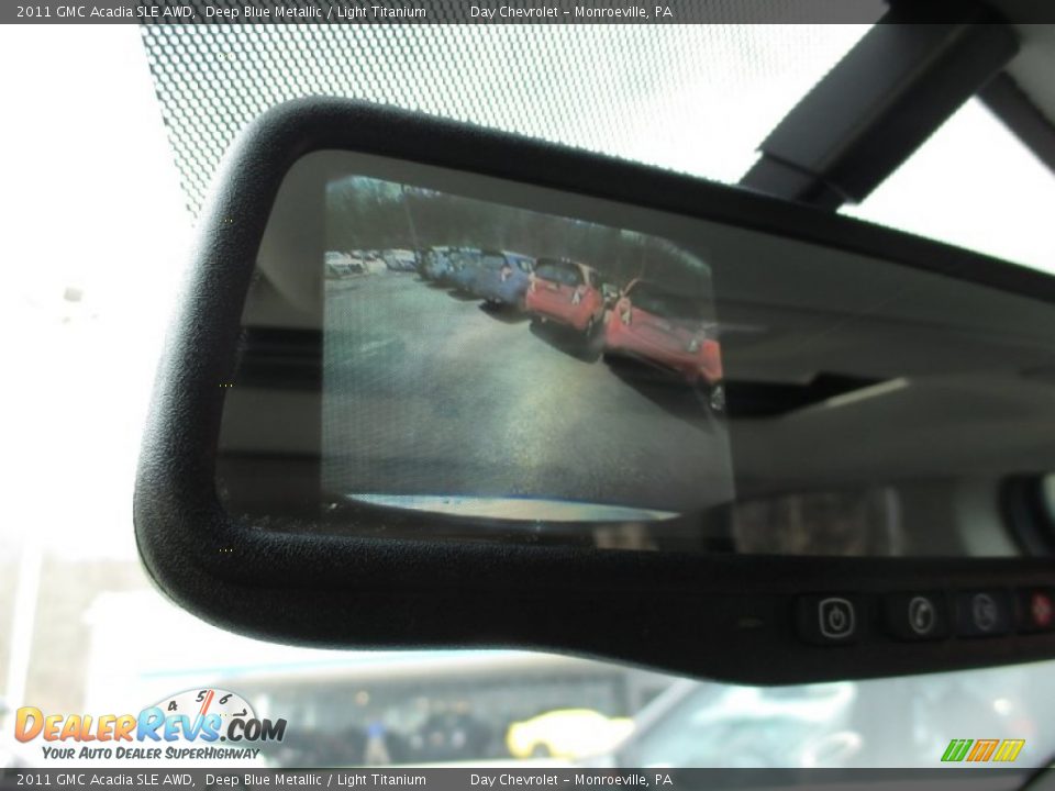 2011 GMC Acadia SLE AWD Deep Blue Metallic / Light Titanium Photo #26