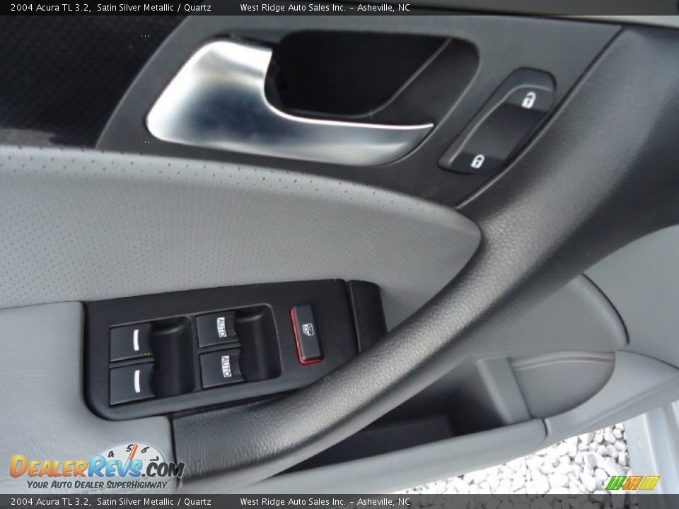 2004 Acura TL 3.2 Satin Silver Metallic / Quartz Photo #14