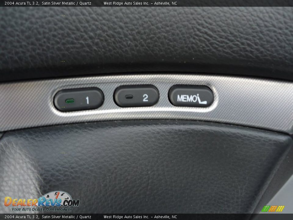 2004 Acura TL 3.2 Satin Silver Metallic / Quartz Photo #15