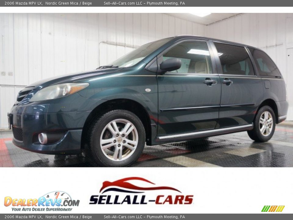 2006 Mazda MPV LX Nordic Green Mica / Beige Photo #1