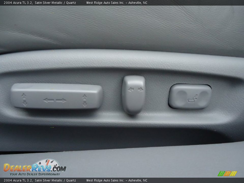 2004 Acura TL 3.2 Satin Silver Metallic / Quartz Photo #16