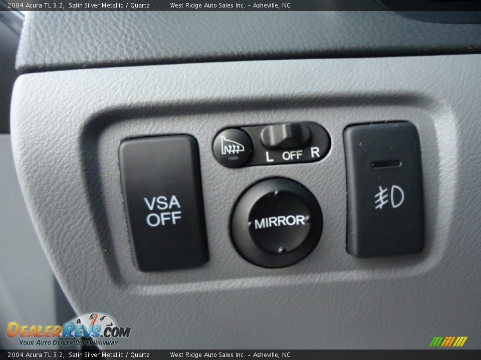 2004 Acura TL 3.2 Satin Silver Metallic / Quartz Photo #17
