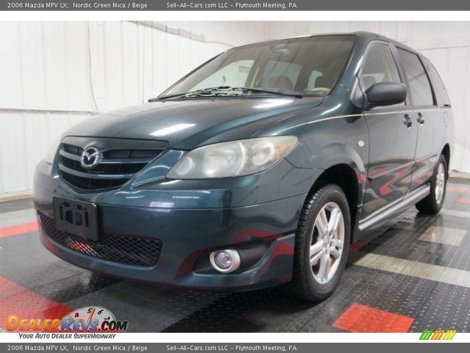 2006 Mazda MPV LX Nordic Green Mica / Beige Photo #3