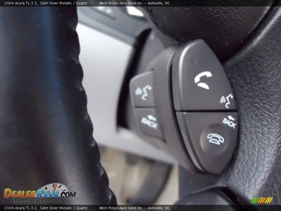 2004 Acura TL 3.2 Satin Silver Metallic / Quartz Photo #18