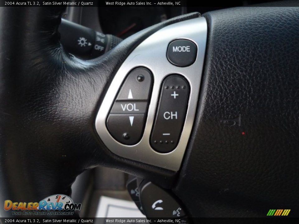 2004 Acura TL 3.2 Satin Silver Metallic / Quartz Photo #19