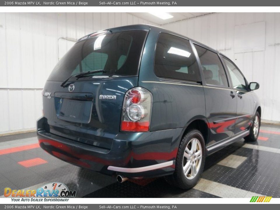2006 Mazda MPV LX Nordic Green Mica / Beige Photo #8