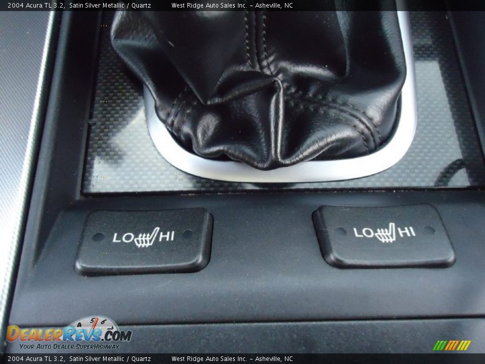2004 Acura TL 3.2 Satin Silver Metallic / Quartz Photo #22