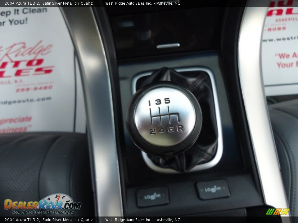 2004 Acura TL 3.2 Satin Silver Metallic / Quartz Photo #23