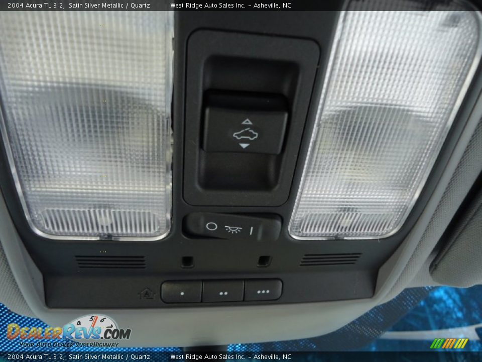 2004 Acura TL 3.2 Satin Silver Metallic / Quartz Photo #27